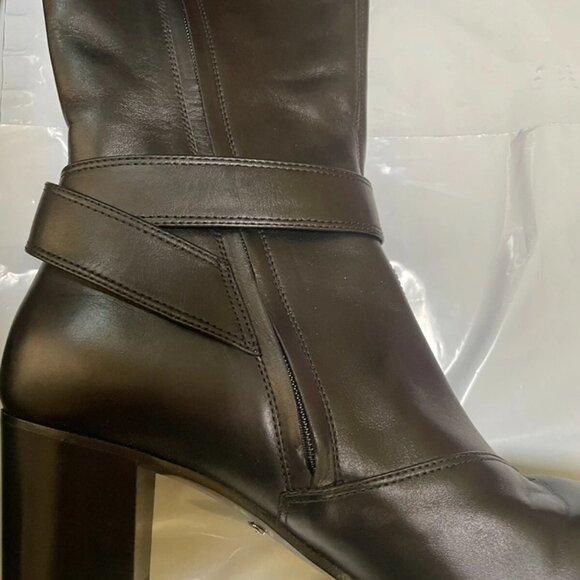 $1869 Gucci Dionysus tall Elegant black boots Sz 37.5 Sz 7.5 New with Box - Picture 7 of 13